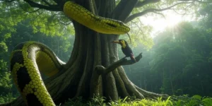 सांप-और-तोते-की-कहानी-Snake-and-Parrot-Story-Animal-Story
